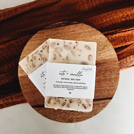 Oats + Vanilla | natural bar soap