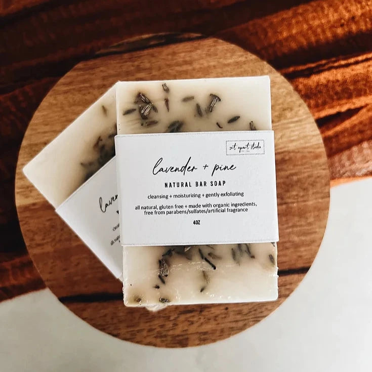 lavender + pine | natural bar soap