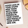 Moving Away Card For Friend, Farewell Gift