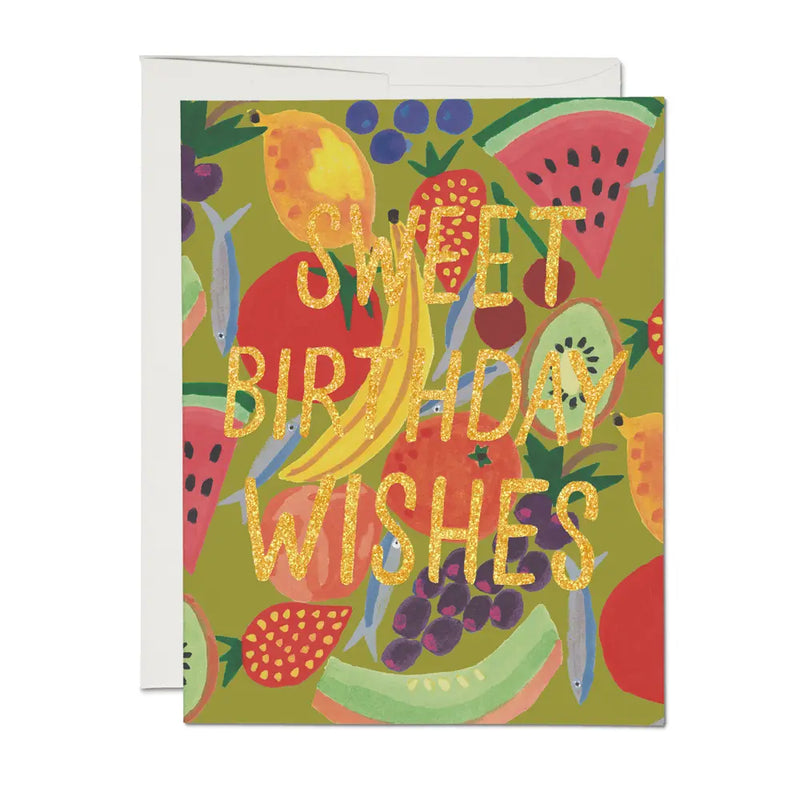 Fruity Birthday Greeting Card