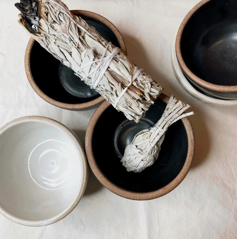 Stoneware Smudge Bowl