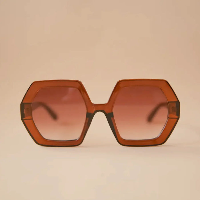 Iris Sunglasses in Cognac