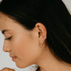 Beaded Gold Ear Cuff