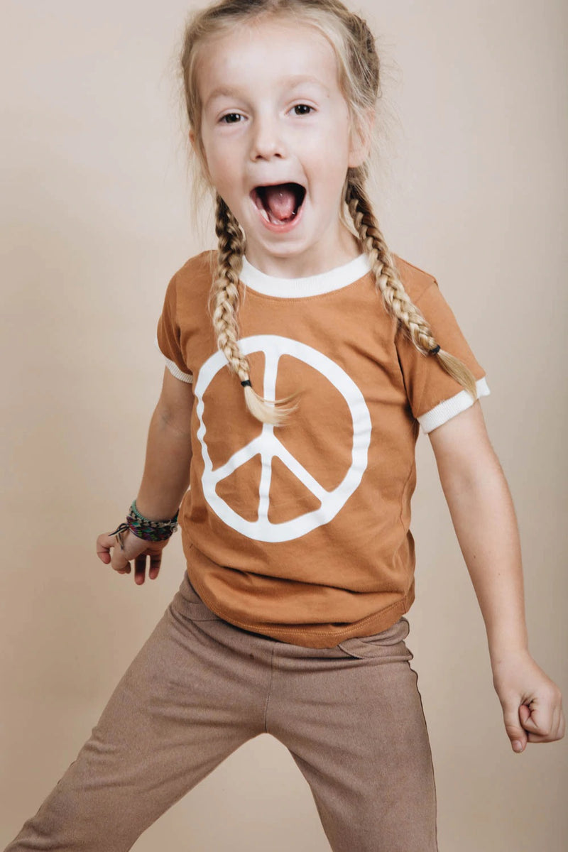 Peace Sign Kids Shirt