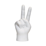 White Peace Sign Tabletop