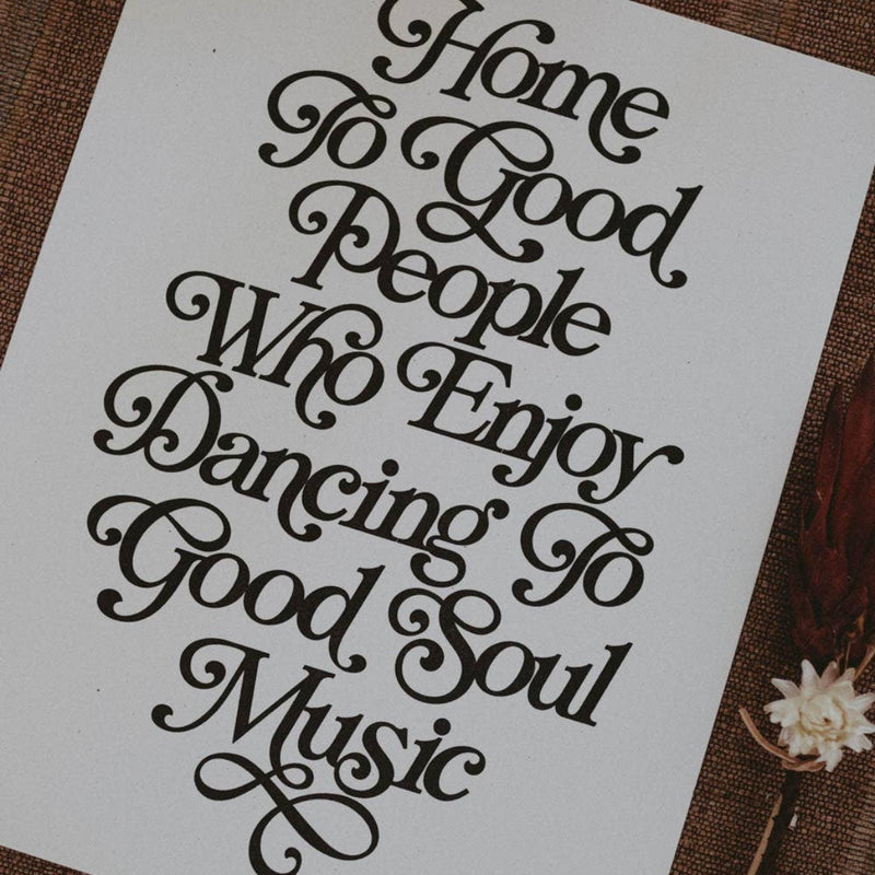 Letterpress - Home to Good People