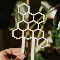 7.5" Honeycomb Plant Trellis