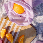 Reusable Produce Bags - Rust, Lilac, & Hunter