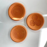 Ancient Symbol Earthenware Tiny Trinket Dish