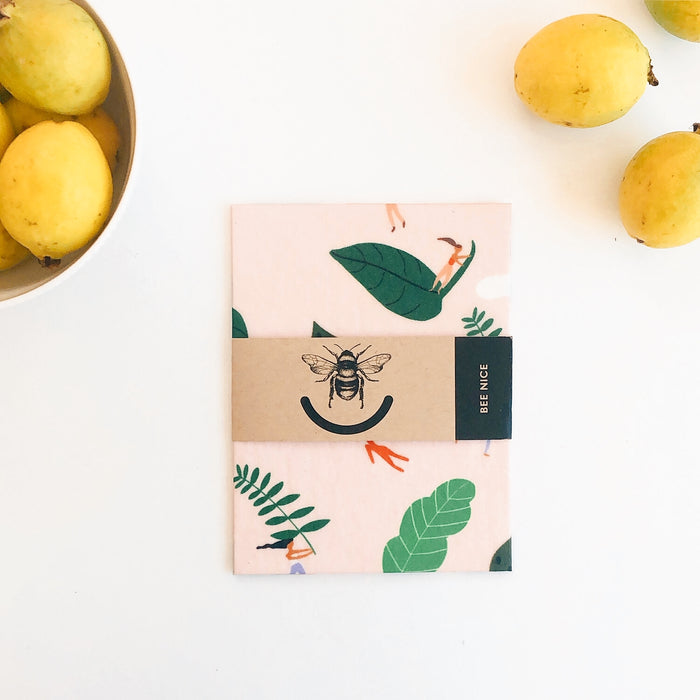 Reusable Beeswax Food Wrap- Plant Lady