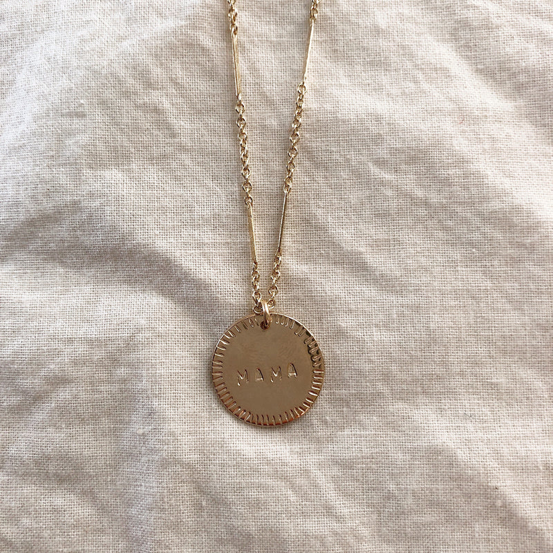 Mama Coin Necklace