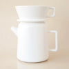 Ceramic Pour Over 32oz in White