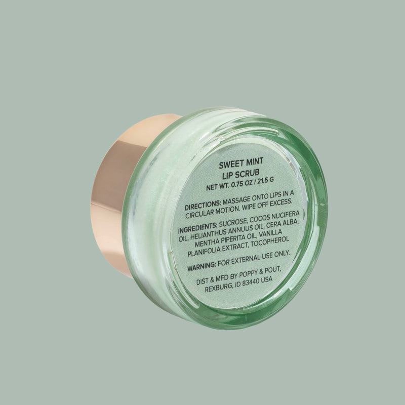 Lip Scrub, Sweet Mint