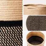 Brown Cotton Rope Plant Basket