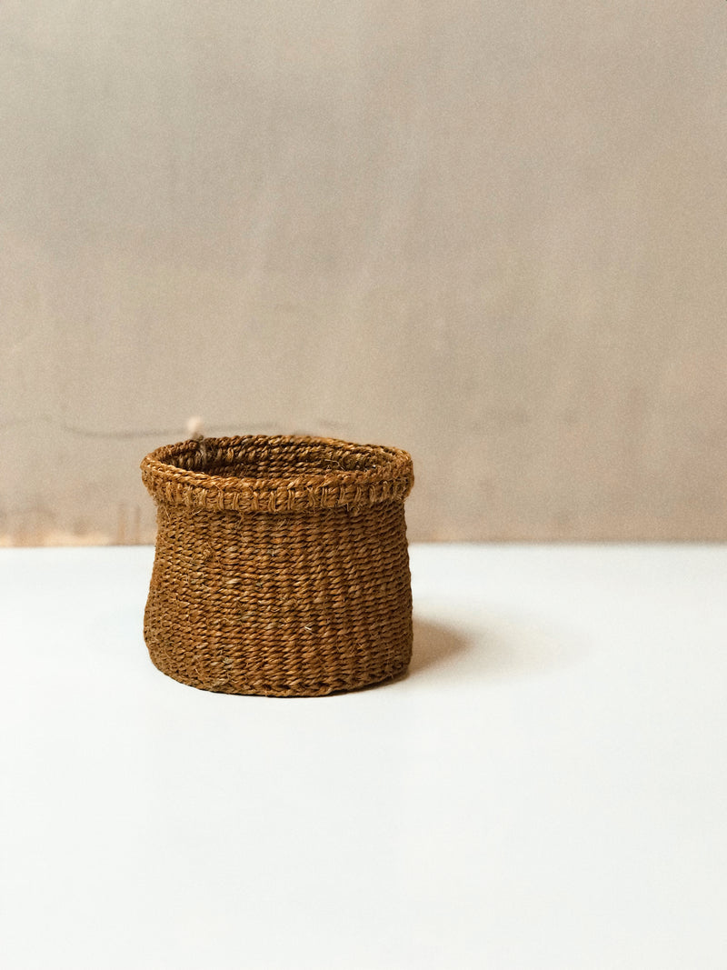 Basket in Ochre