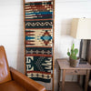 Andean Alpaca Wool Blanket in Evergreen