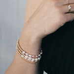 50/50 Pearl Stretch Bracelet