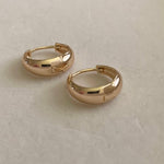 Jezebel Gold Huggie Earrings