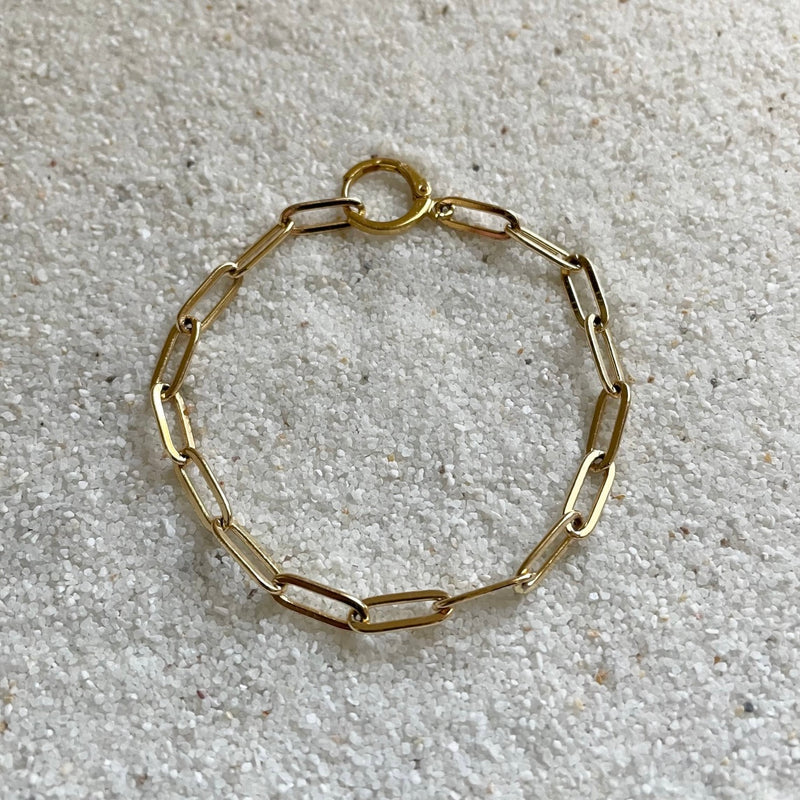 Love Song 14k Paperclip Bracelet