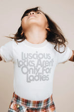 Luscious Locks Aren't Only for the Ladies | Kids Ringer Tee