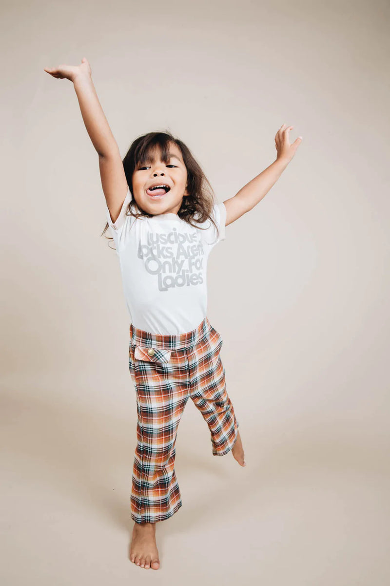 Luscious Locks Aren't Only for the Ladies | Kids Ringer Tee