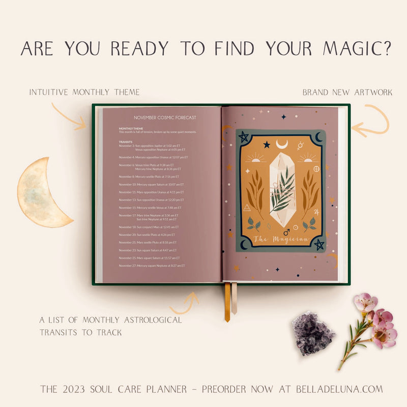 2023 Soul Care Planner - Astrology Planner - Witchy Planner