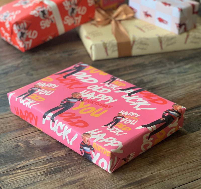 Gift wrap Old F*ck